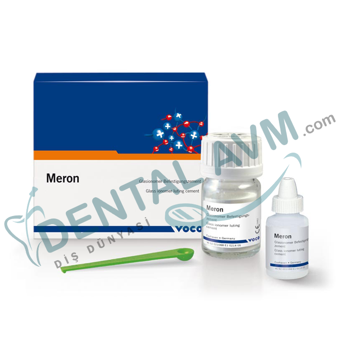 VOCO Meron Cam Ionomer Yapıştırma Simanı Toz + Likit